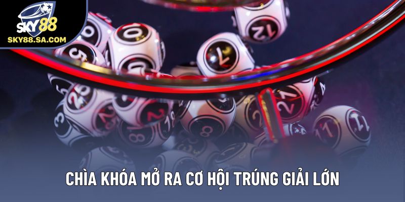 Chìa khóa mở ra cơ hội trúng giải lớn