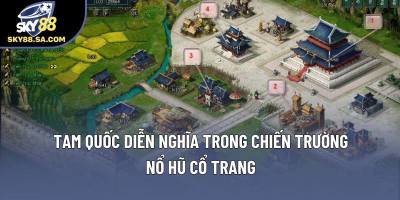 Tam Quốc Diễn Nghĩa Trong Chiến Trường Nổ Hũ Cổ Trang