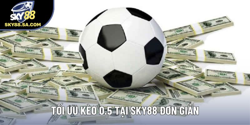 Tối ưu kèo 0.5 tại Sky88 đơn giản